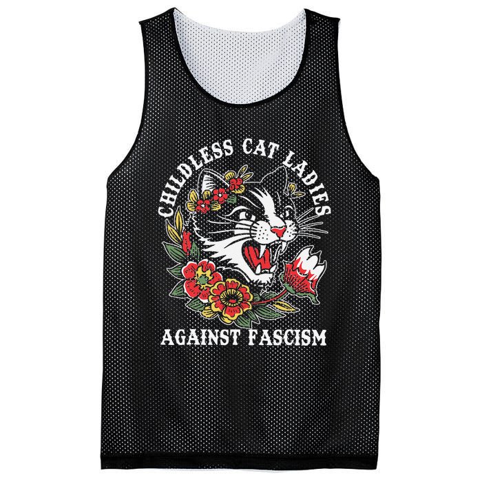 Childless Cat Ladies Voting Election 2024 Usa Vintage Mesh Reversible Basketball Jersey Tank