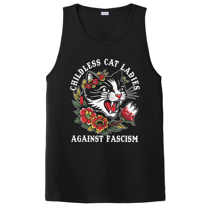 Childless Cat Ladies Voting Election 2024 Usa Vintage PosiCharge Competitor Tank