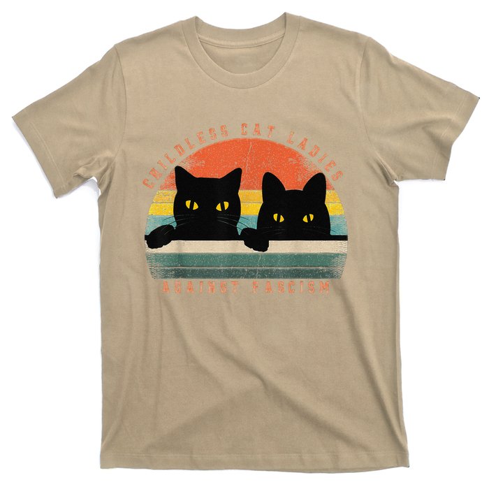 Childless Cat Ladies Voting Election 2024 Usa Vintage T-Shirt