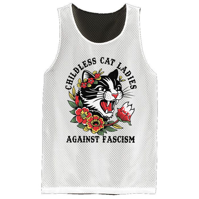 Childless Cat Ladies Voting Election 2024 Usa Vintage Mesh Reversible Basketball Jersey Tank