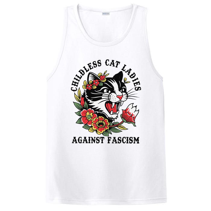 Childless Cat Ladies Voting Election 2024 Usa Vintage PosiCharge Competitor Tank