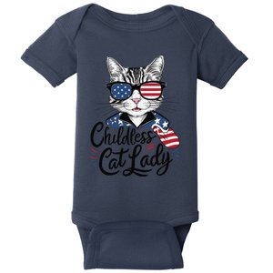 Childless Cat Lady Baby Bodysuit