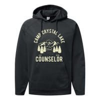 Camp Crystal Lake Counselor Graphic Performance Fleece Hoodie