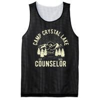 Camp Crystal Lake Counselor Graphic Mesh Reversible Basketball Jersey Tank