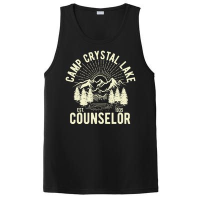 Camp Crystal Lake Counselor Graphic PosiCharge Competitor Tank