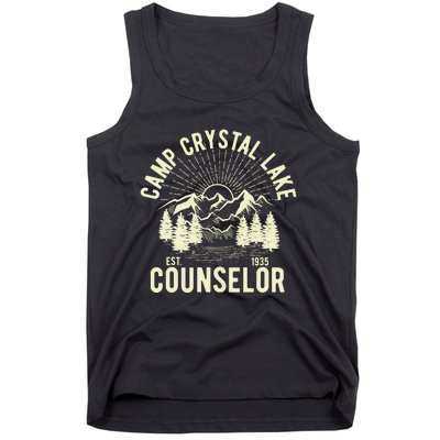 Camp Crystal Lake Counselor Graphic Tank Top