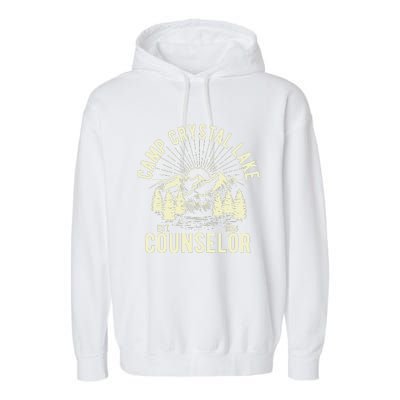 Camp Crystal Lake Counselor Graphic Garment-Dyed Fleece Hoodie