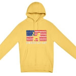 Childless Cat Lady 2024 Vote Patriotic Usa Premium Pullover Hoodie