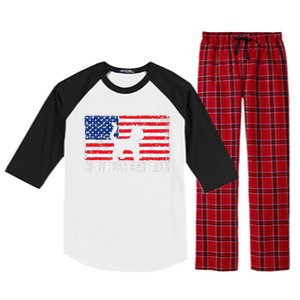 Childless Cat Lady 2024 Vote Patriotic Usa Raglan Sleeve Pajama Set