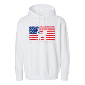 Childless Cat Lady 2024 Vote Patriotic Usa Garment-Dyed Fleece Hoodie