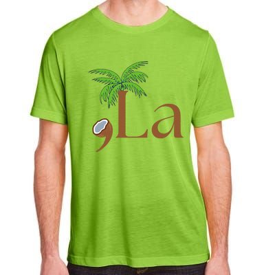 Coconut Comma + La 2024 Gift Funny Adult ChromaSoft Performance T-Shirt