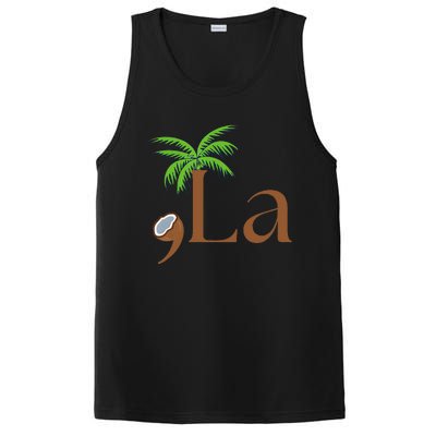 Coconut Comma + La 2024 Gift Funny PosiCharge Competitor Tank