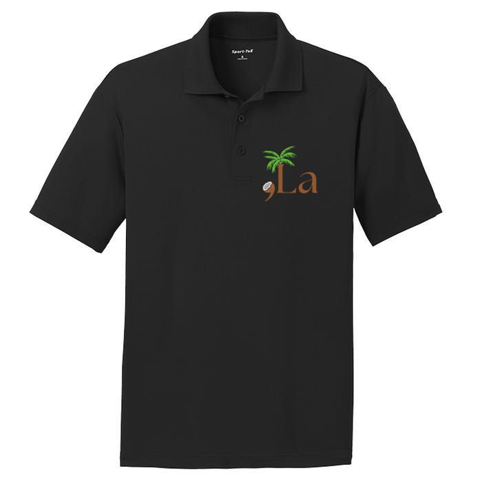 Coconut Comma + La 2024 Gift Funny PosiCharge RacerMesh Polo