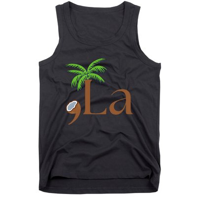 Coconut Comma + La 2024 Gift Funny Tank Top