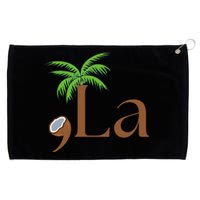 Coconut Comma + La 2024 Gift Funny Grommeted Golf Towel