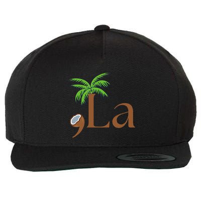 Coconut Comma + La 2024 Gift Funny Wool Snapback Cap