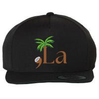 Coconut Comma + La 2024 Gift Funny Wool Snapback Cap