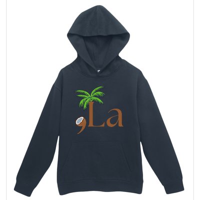 Coconut Comma + La 2024 Gift Funny Urban Pullover Hoodie