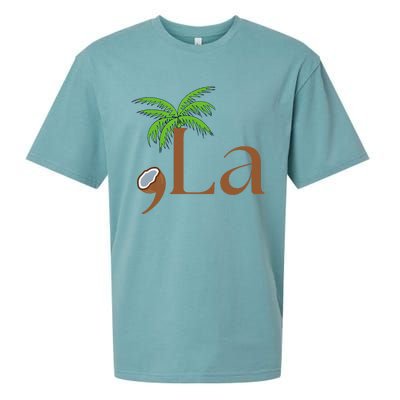 Coconut Comma + La 2024 Gift Funny Sueded Cloud Jersey T-Shirt