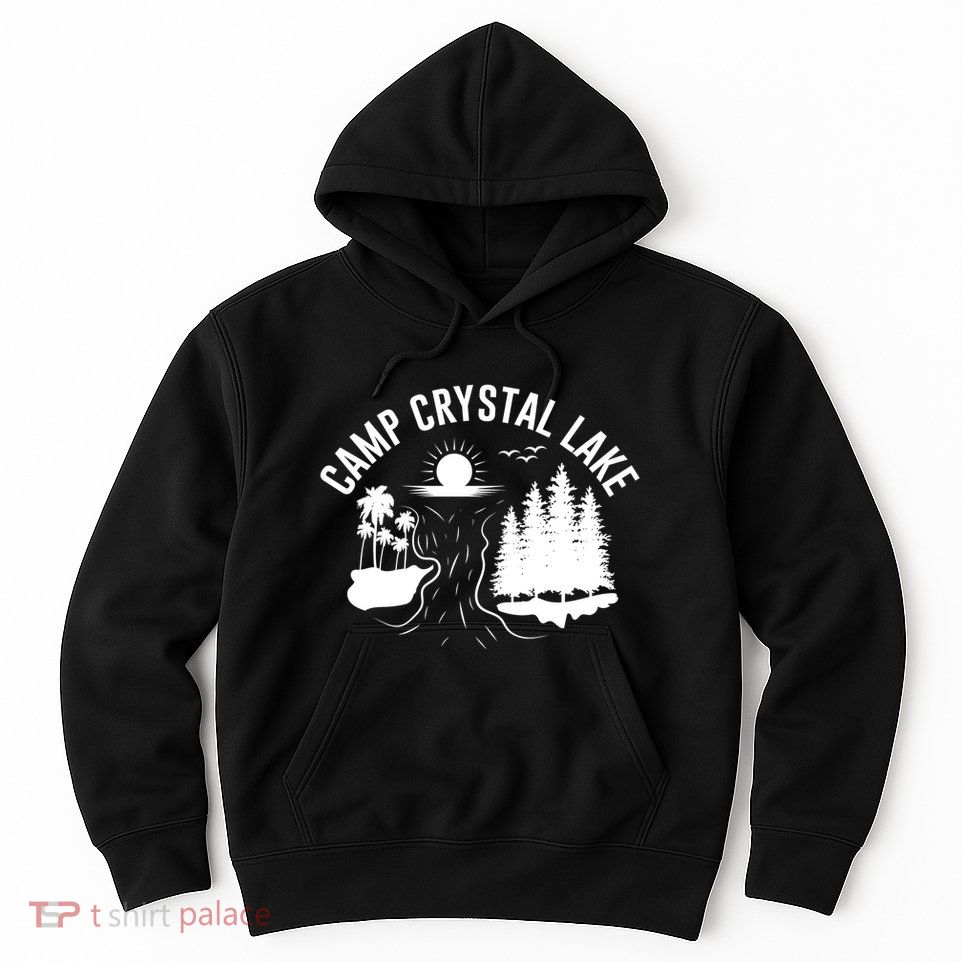 Camp Crystal Lake Graphic Art Hoodie