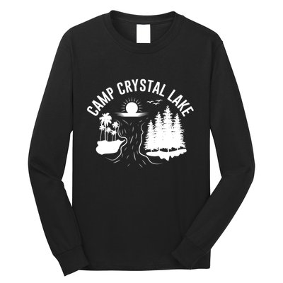 Camp Crystal Lake Graphic Art Long Sleeve Shirt