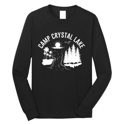 Camp Crystal Lake Graphic Art Long Sleeve Shirt