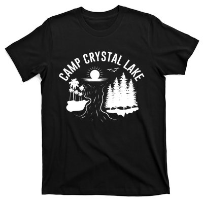 Camp Crystal Lake Graphic Art T-Shirt