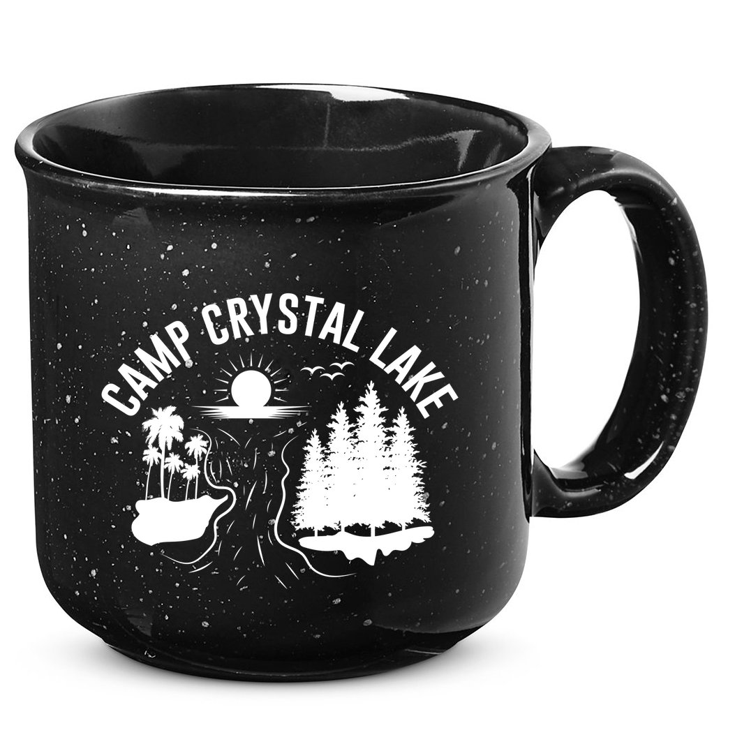 Camp Crystal Lake Graphic Art 15oz Campfire Ceramic Mug