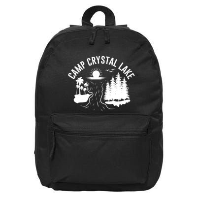Camp Crystal Lake Graphic Art 16 in Basic Backpack