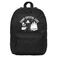 Camp Crystal Lake Graphic Art 16 in Basic Backpack