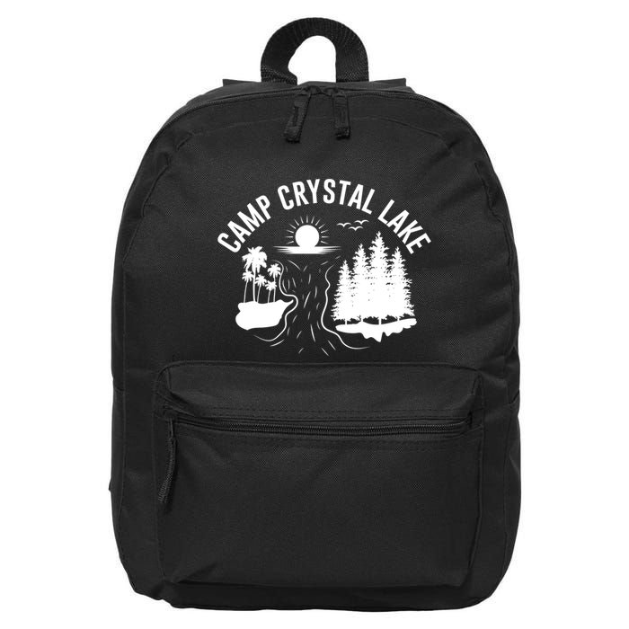 Camp Crystal Lake Graphic Art 16 in Basic Backpack