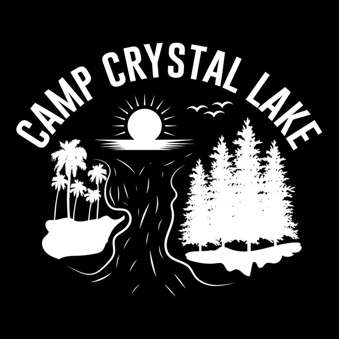 Camp Crystal Lake Graphic Art 16 in Basic Backpack