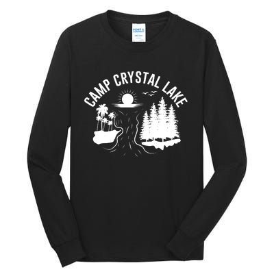 Camp Crystal Lake Graphic Art Tall Long Sleeve T-Shirt