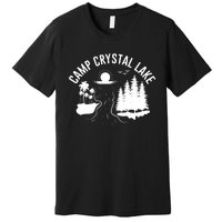 Camp Crystal Lake Graphic Art Premium T-Shirt