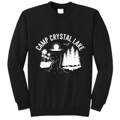 Camp Crystal Lake Graphic Art Tall Sweatshirt