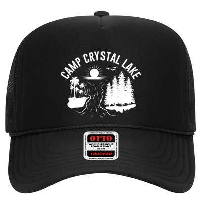 Camp Crystal Lake Graphic Art Trucker Hat