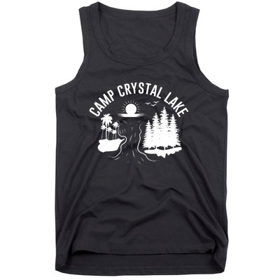 Camp Crystal Lake Graphic Art Tank Top