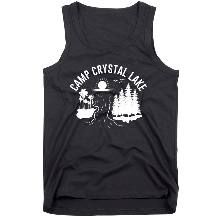 Camp Crystal Lake Graphic Art Tank Top