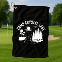 Camp Crystal Lake Graphic Art Golf Towel