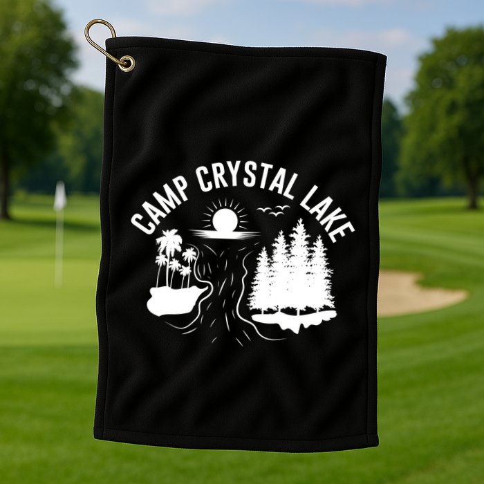 Camp Crystal Lake Graphic Art Golf Towel