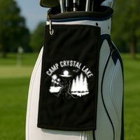Camp Crystal Lake Graphic Art Golf Towel