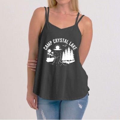 Camp Crystal Lake Graphic Art Women's Strappy Tank