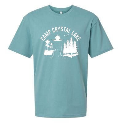 Camp Crystal Lake Graphic Art Sueded Cloud Jersey T-Shirt