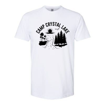 Camp Crystal Lake Graphic Art Softstyle CVC T-Shirt