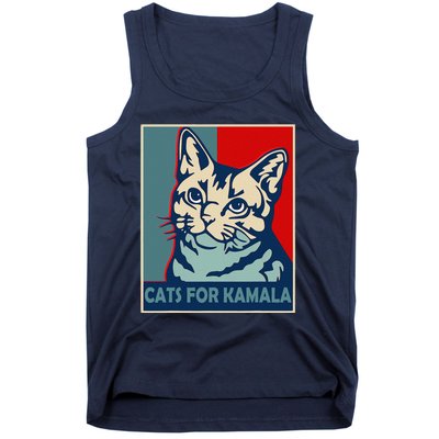 Childless Cat Lady Is Voting Kamala Harris President 2024 Tank Top