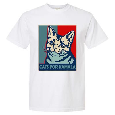 Childless Cat Lady Is Voting Kamala Harris President 2024 Garment-Dyed Heavyweight T-Shirt