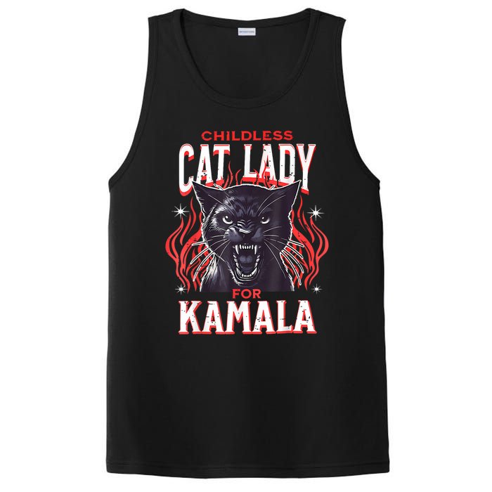 Childless Cat Ladies Against Fascism PosiCharge Competitor Tank