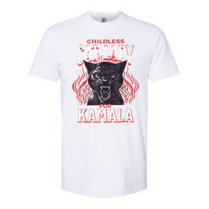 Childless Cat Ladies Against Fascism Softstyle CVC T-Shirt