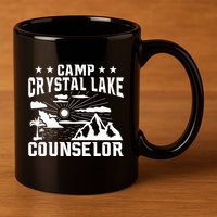 Camp Crystal Lake Counselor Graphic 11oz C Handle Ceramic Mug
