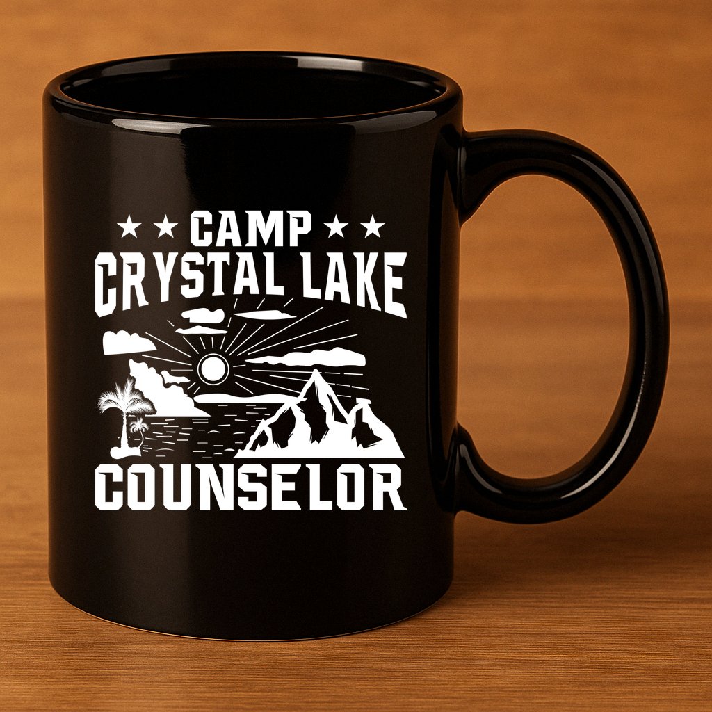 Camp Crystal Lake Counselor Graphic 11oz C Handle Ceramic Mug